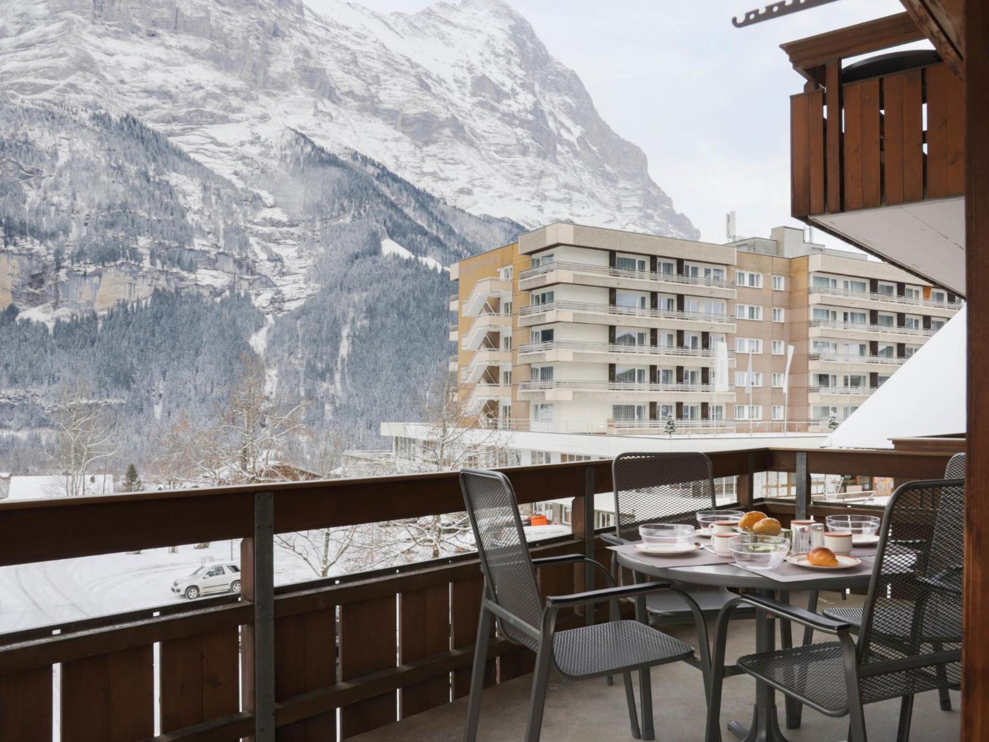 Apartment Chalet Abendrot Apartments-30 By Interhome 格林德瓦 外观 照片