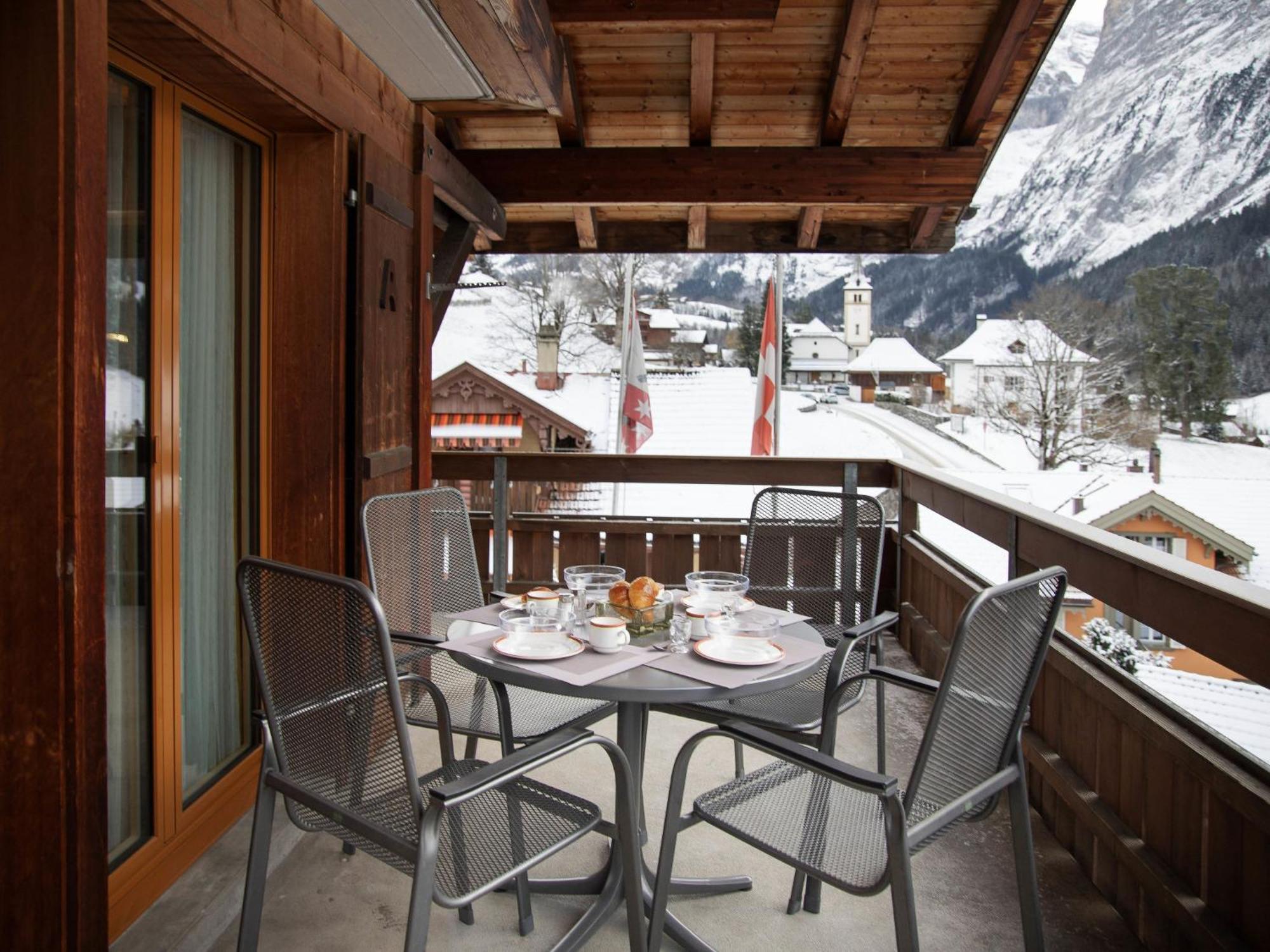 Apartment Chalet Abendrot Apartments-30 By Interhome 格林德瓦 外观 照片